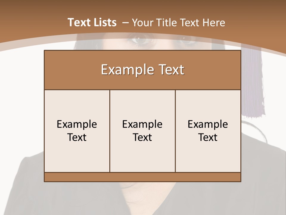 School Knowledge Graduating PowerPoint Template