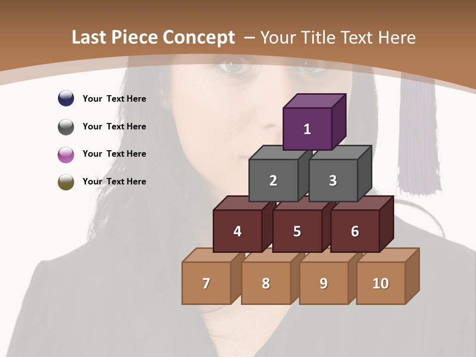 School Knowledge Graduating PowerPoint Template