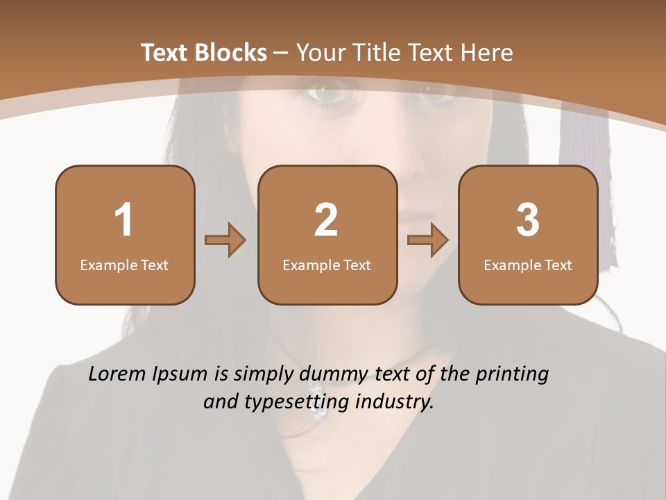 School Knowledge Graduating PowerPoint Template