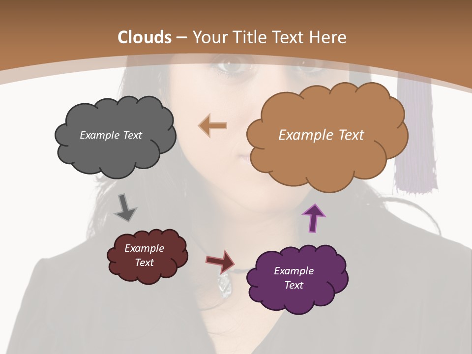 School Knowledge Graduating PowerPoint Template