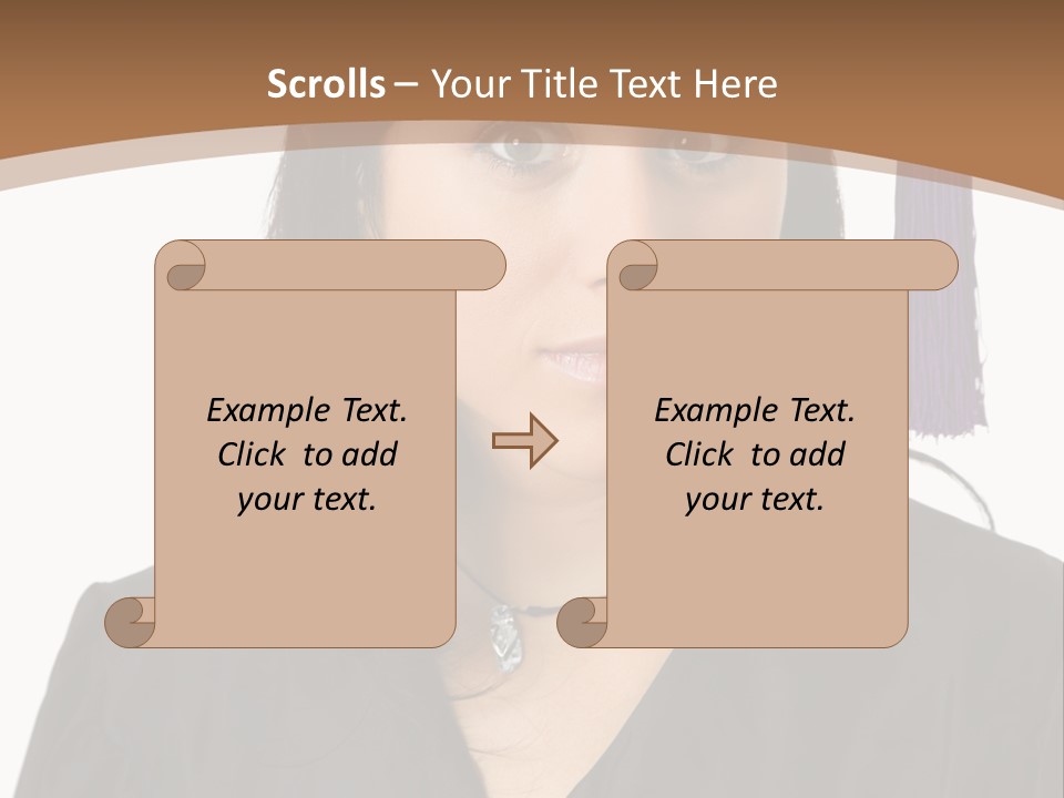 School Knowledge Graduating PowerPoint Template