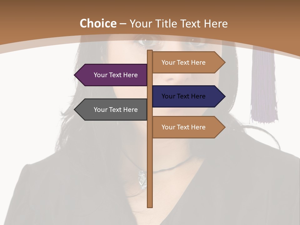 School Knowledge Graduating PowerPoint Template