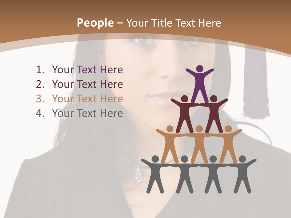 School Knowledge Graduating PowerPoint Template