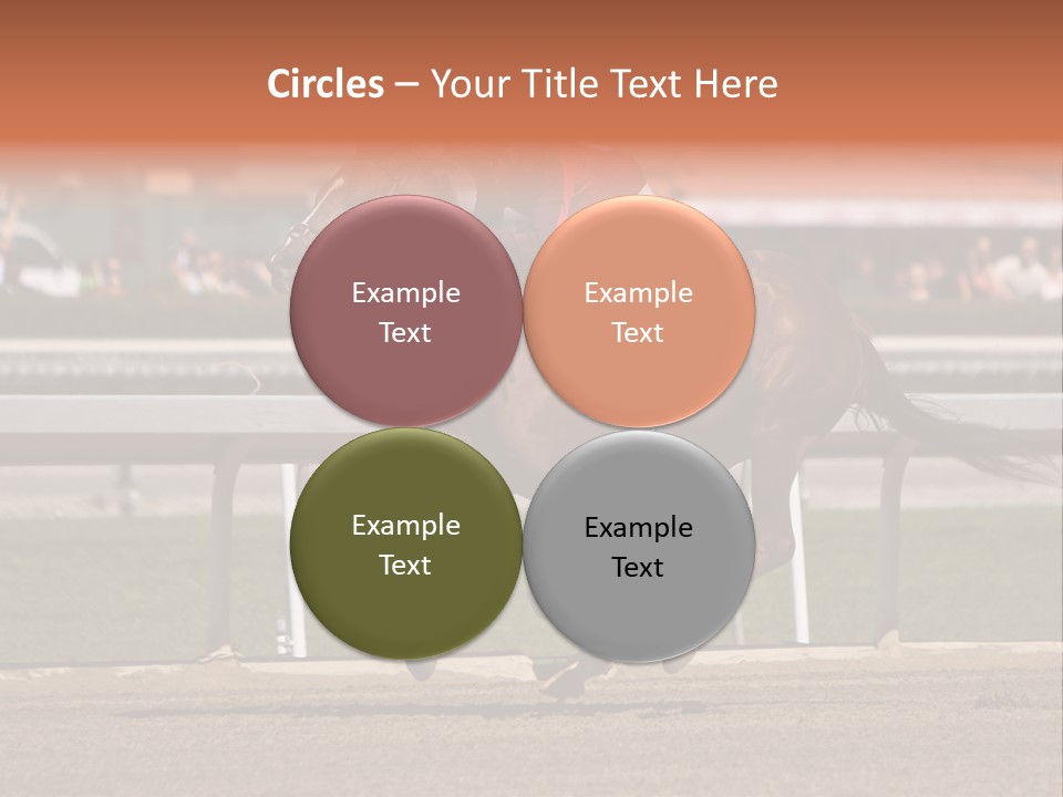 Course Hoof Motion PowerPoint Template