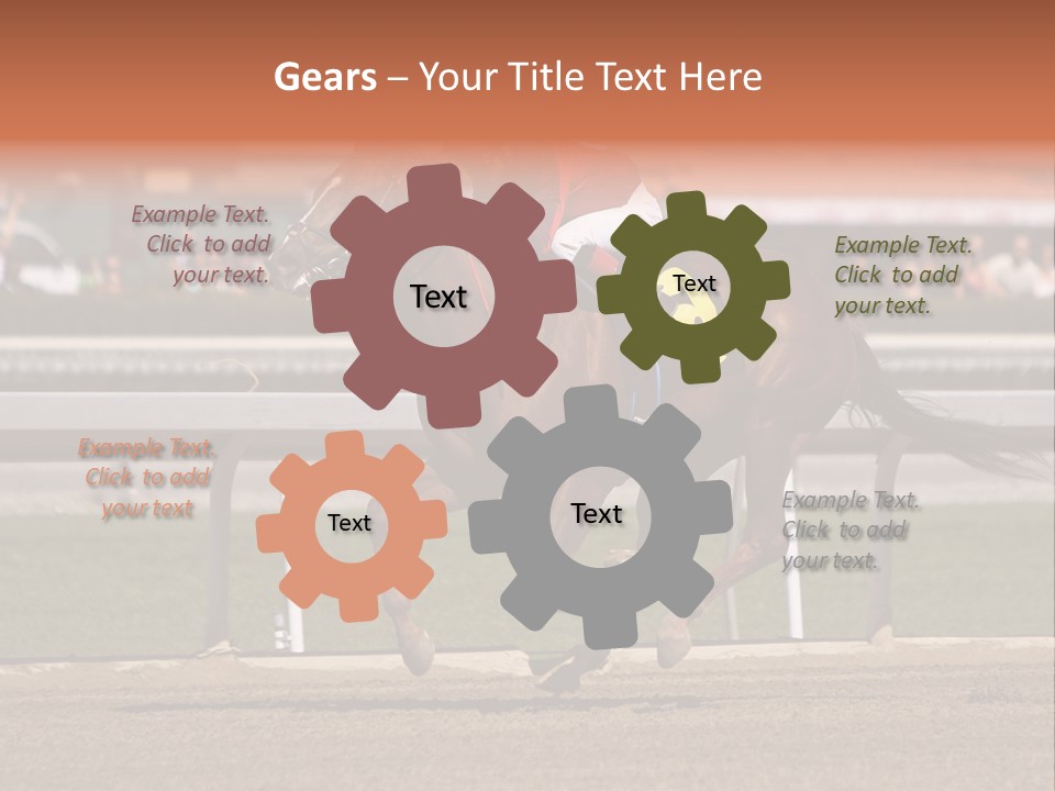 Course Hoof Motion PowerPoint Template