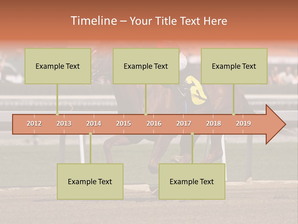 Course Hoof Motion PowerPoint Template