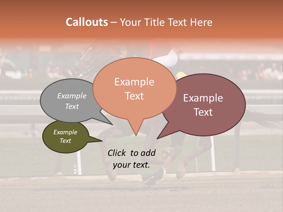 Course Hoof Motion PowerPoint Template