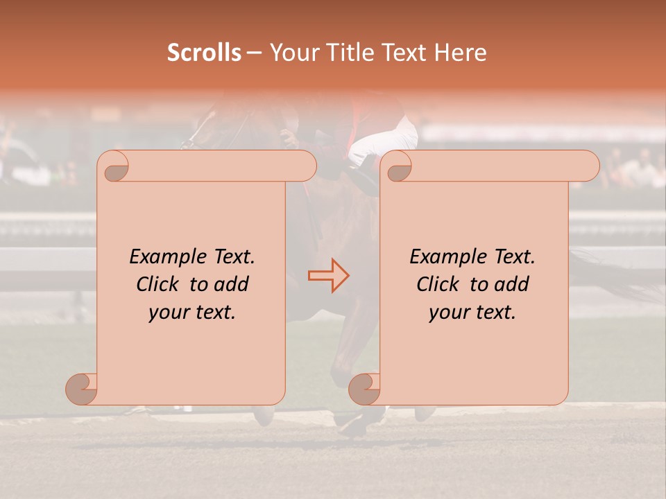Course Hoof Motion PowerPoint Template