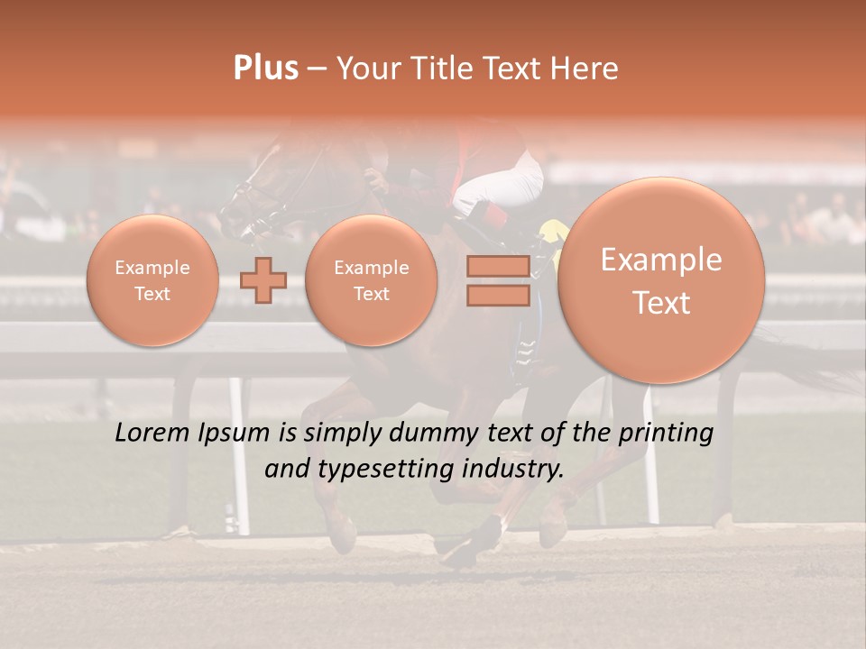 Course Hoof Motion PowerPoint Template