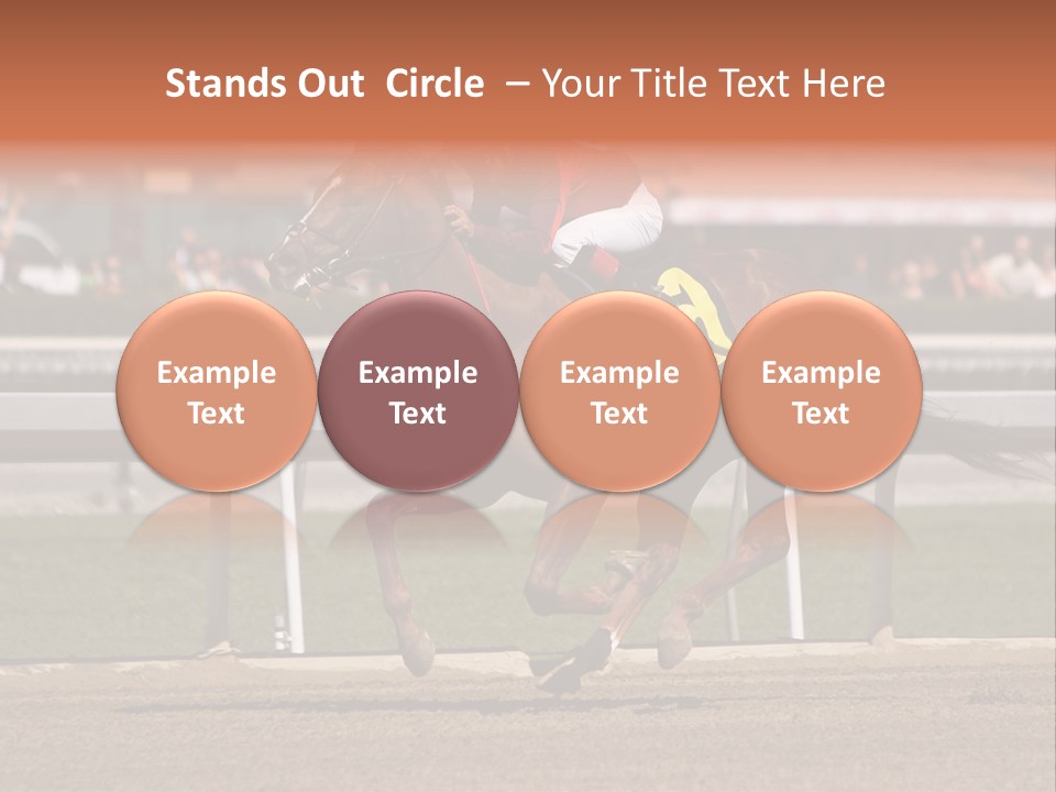 Course Hoof Motion PowerPoint Template