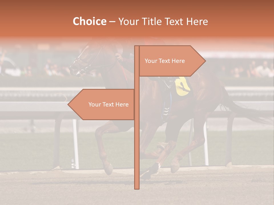 Course Hoof Motion PowerPoint Template