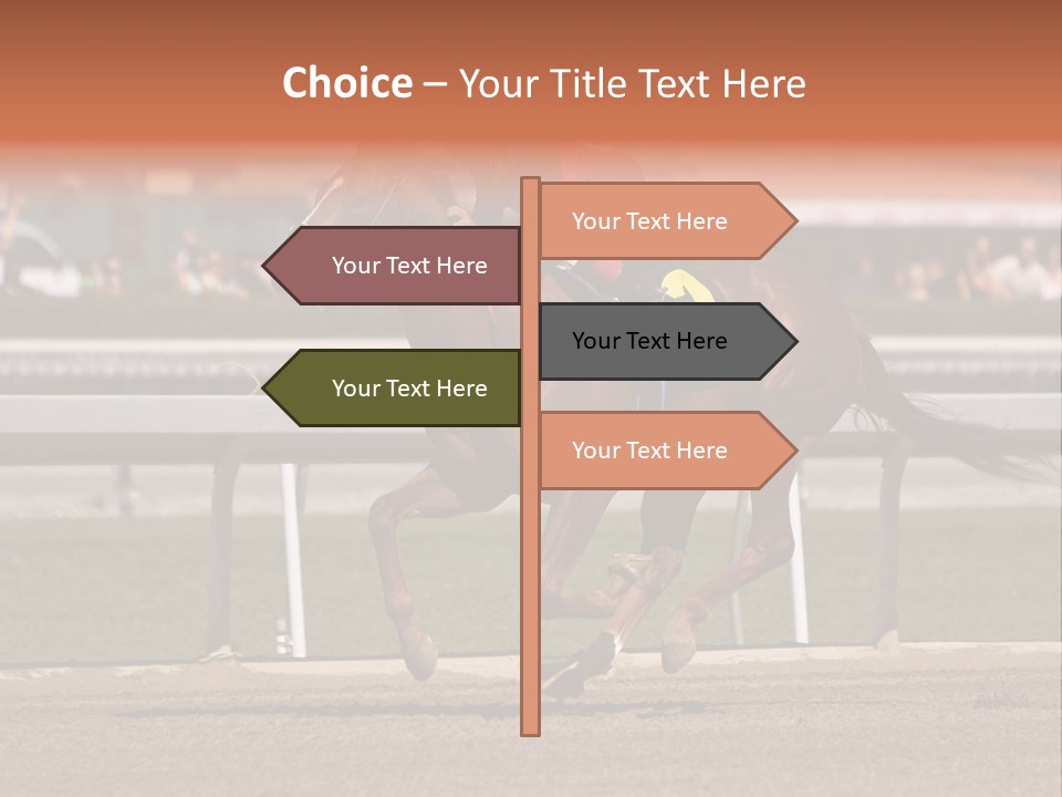 Course Hoof Motion PowerPoint Template