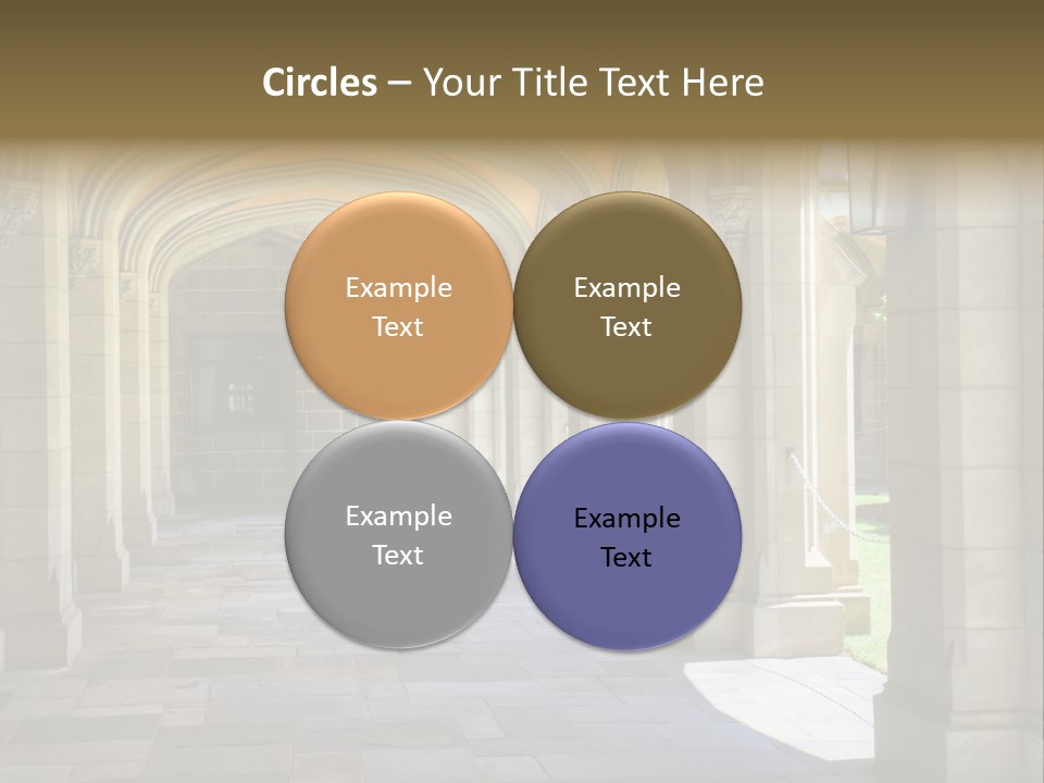 Universits Path Law PowerPoint Template