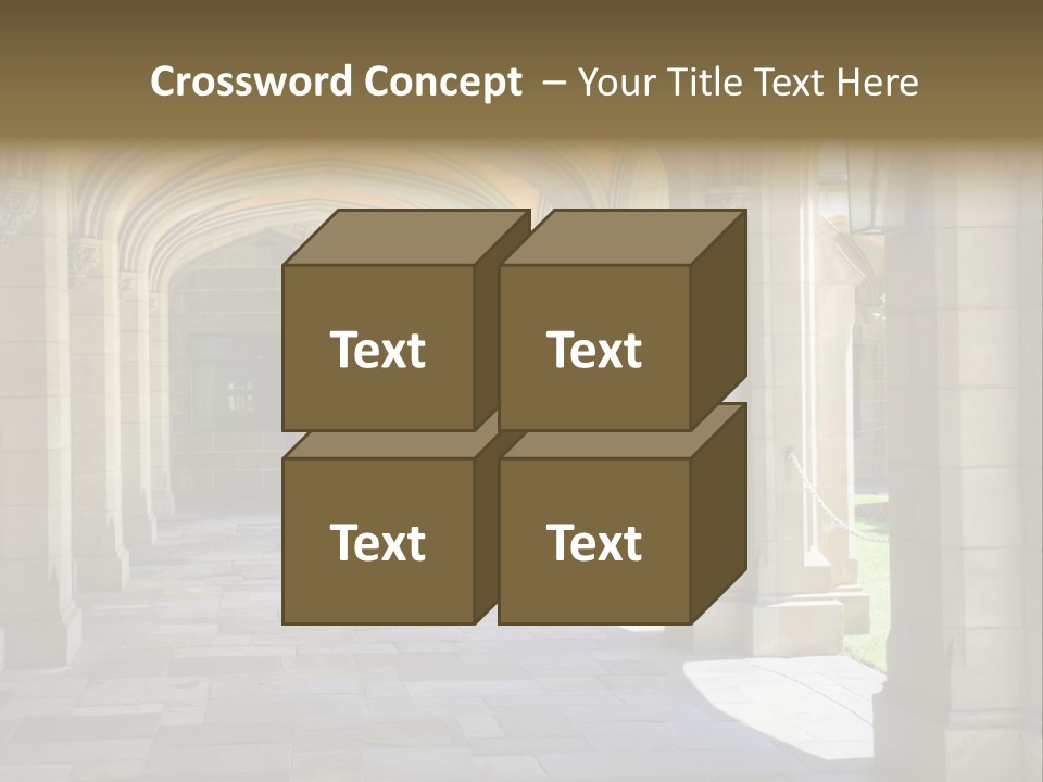 Universits Path Law PowerPoint Template