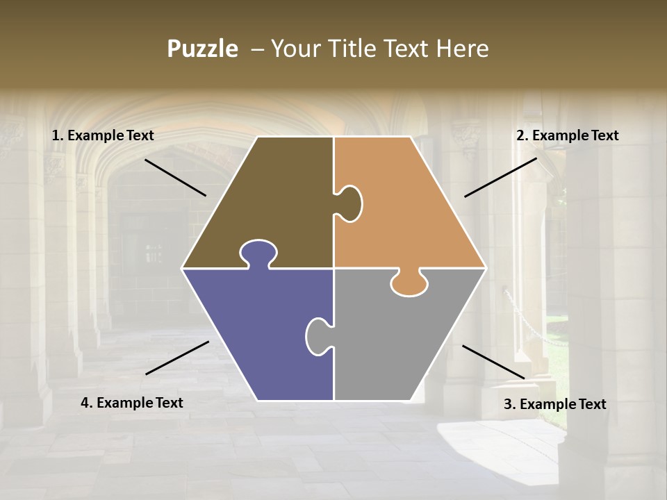 Universits Path Law PowerPoint Template