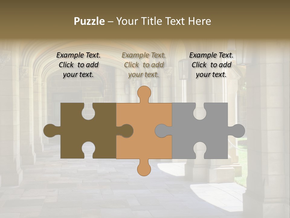Universits Path Law PowerPoint Template