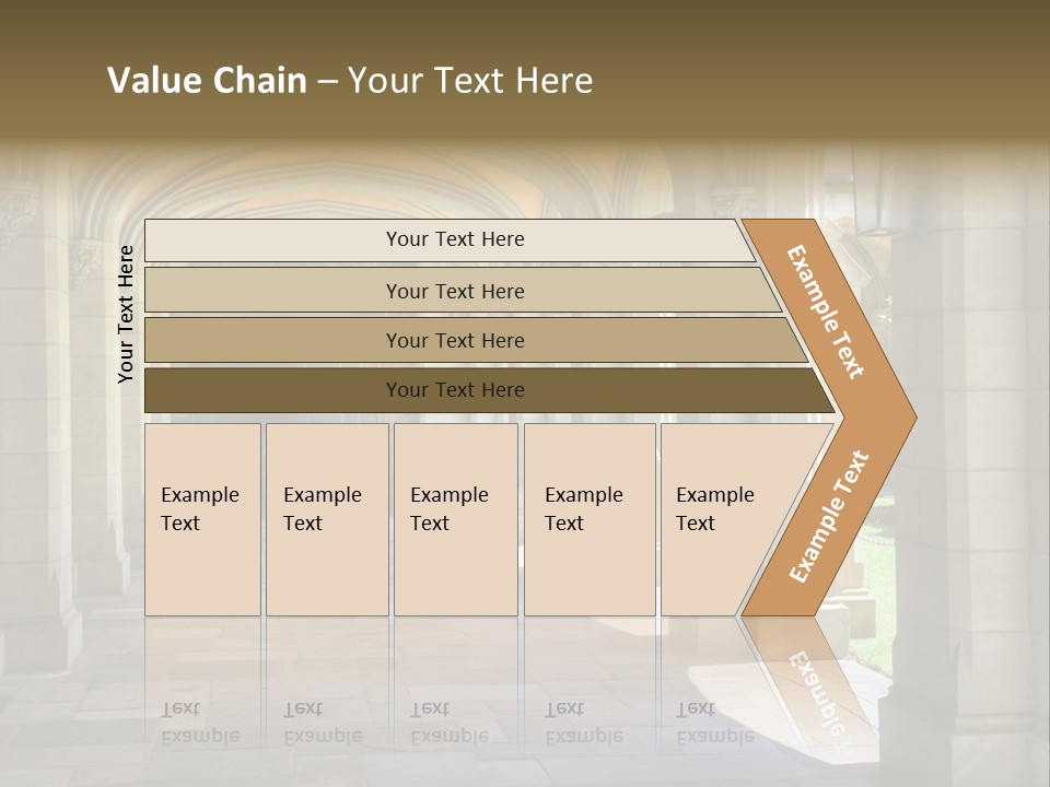 Universits Path Law PowerPoint Template