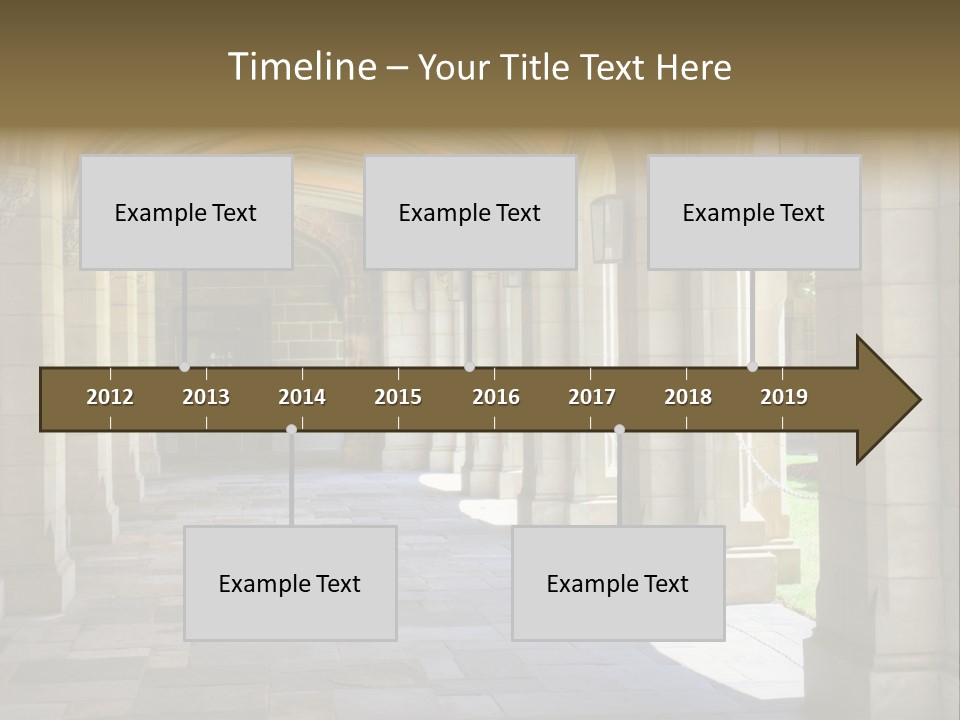 Universits Path Law PowerPoint Template