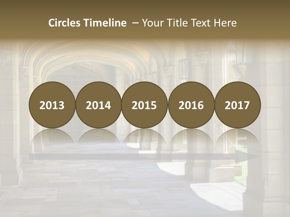 Universits Path Law PowerPoint Template