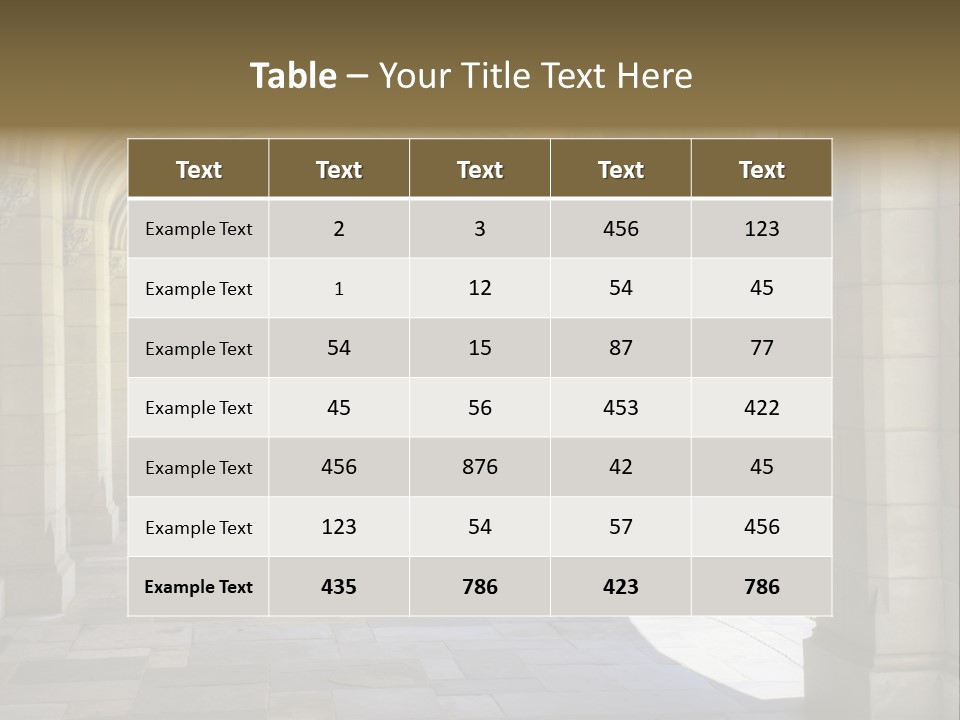 Universits Path Law PowerPoint Template