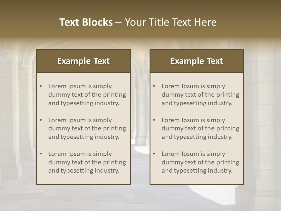 Universits Path Law PowerPoint Template