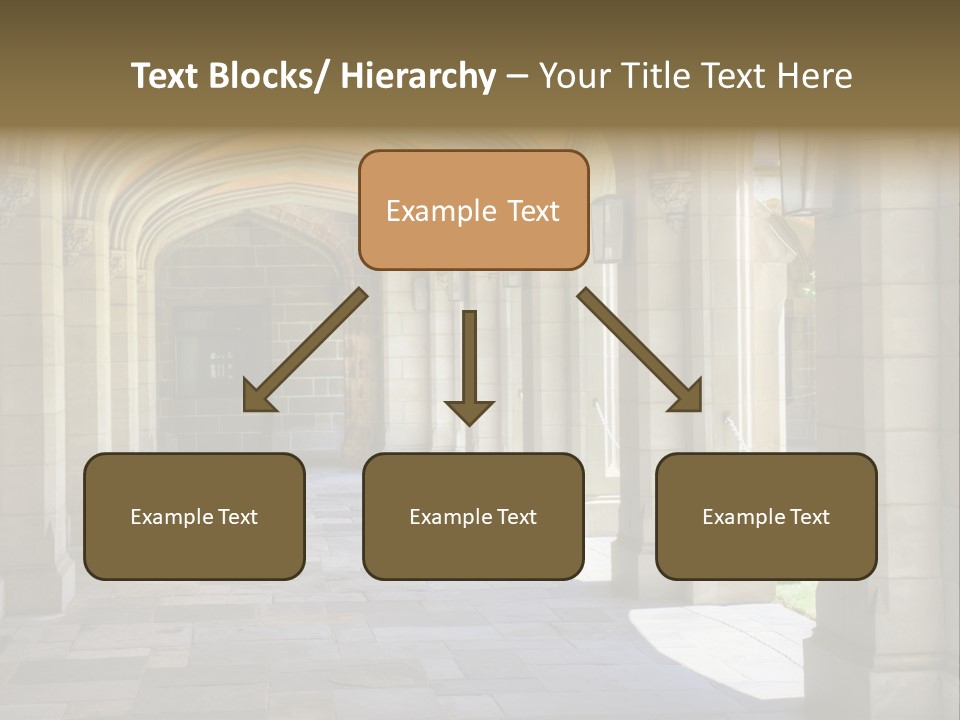 Universits Path Law PowerPoint Template