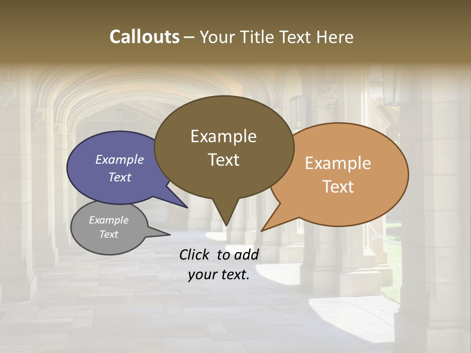 Universits Path Law PowerPoint Template
