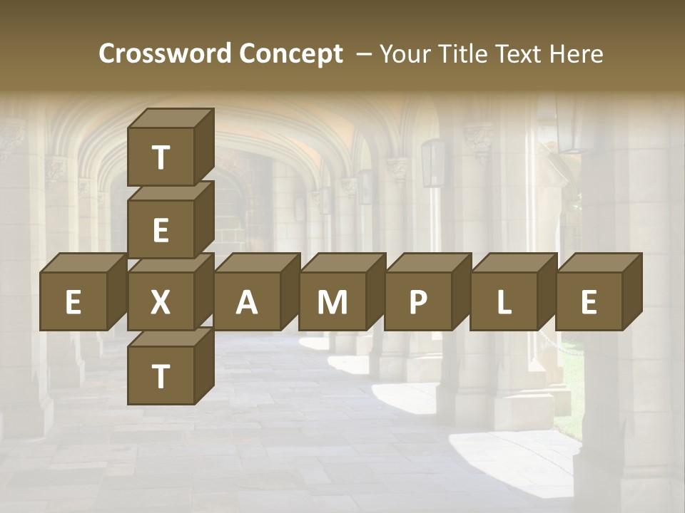 Universits Path Law PowerPoint Template