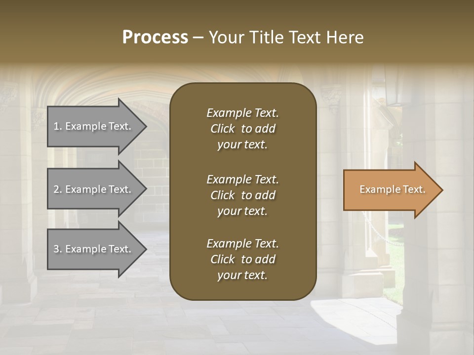 Universits Path Law PowerPoint Template