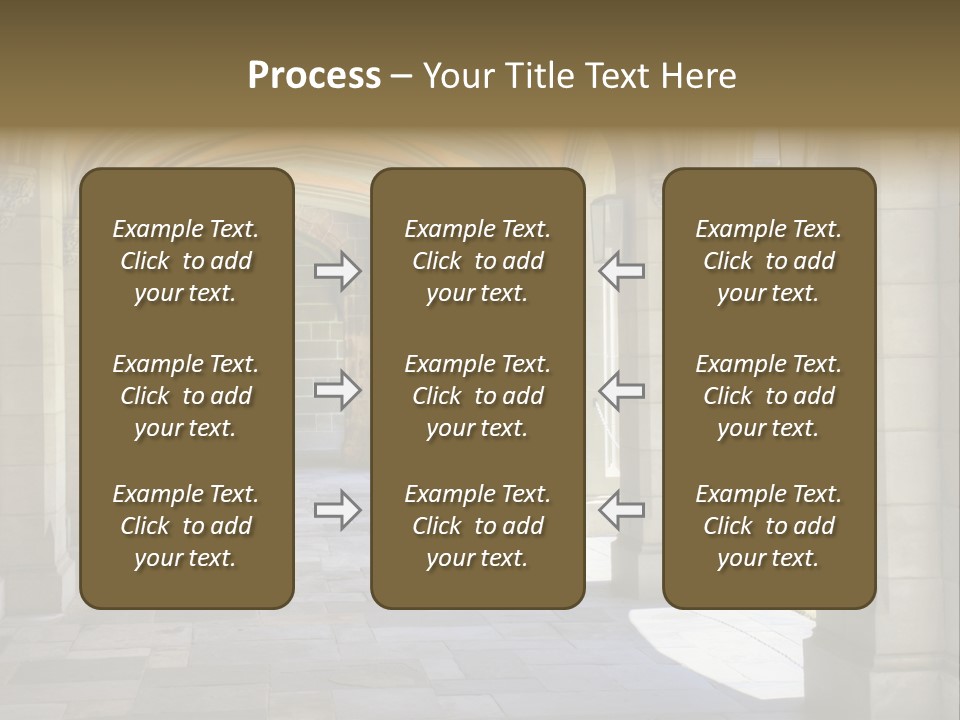 Universits Path Law PowerPoint Template
