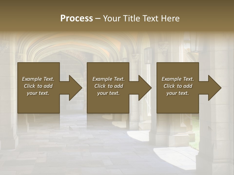 Universits Path Law PowerPoint Template