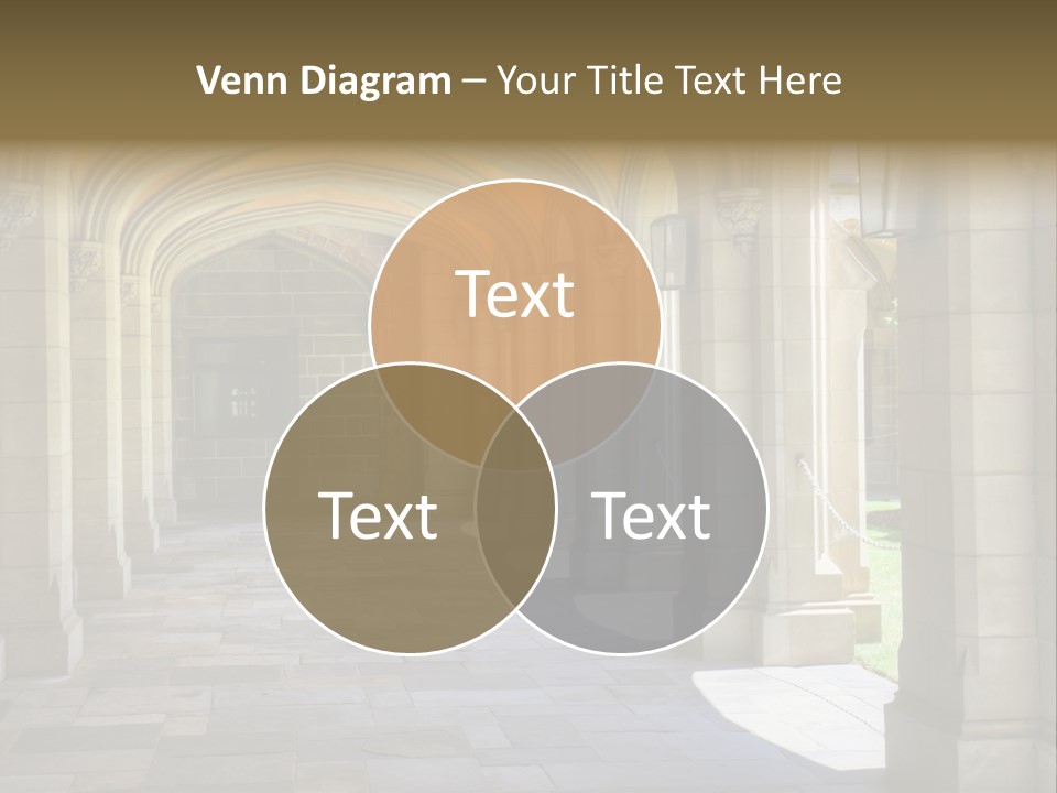 Universits Path Law PowerPoint Template
