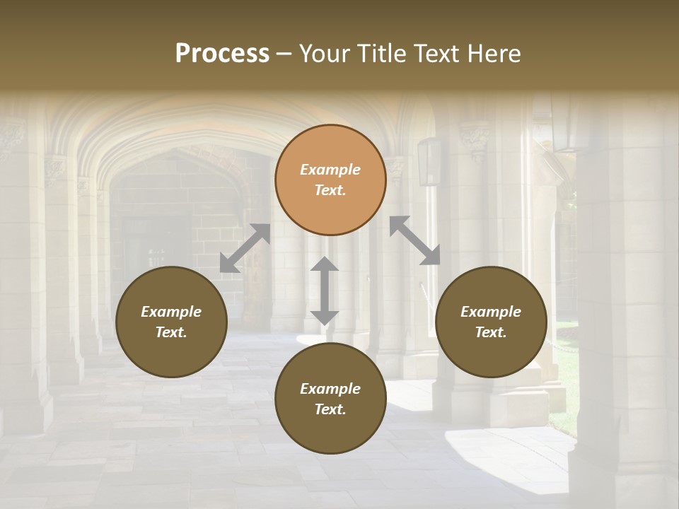 Universits Path Law PowerPoint Template