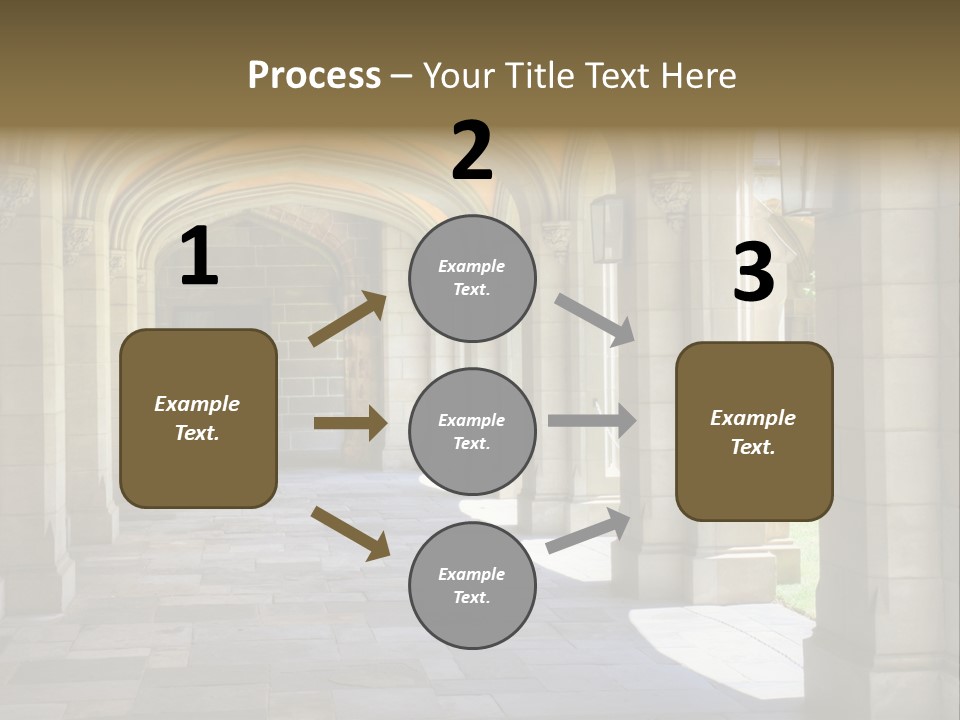 Universits Path Law PowerPoint Template