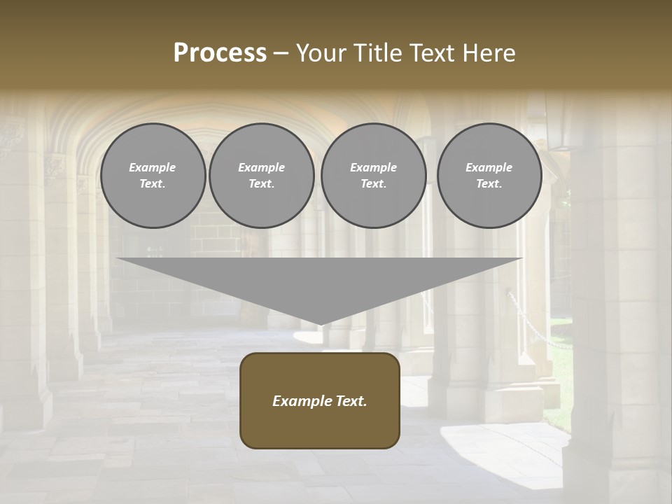 Universits Path Law PowerPoint Template