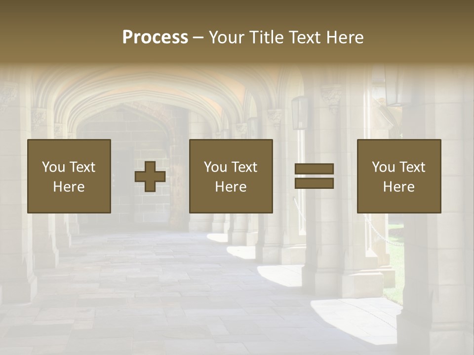 Universits Path Law PowerPoint Template