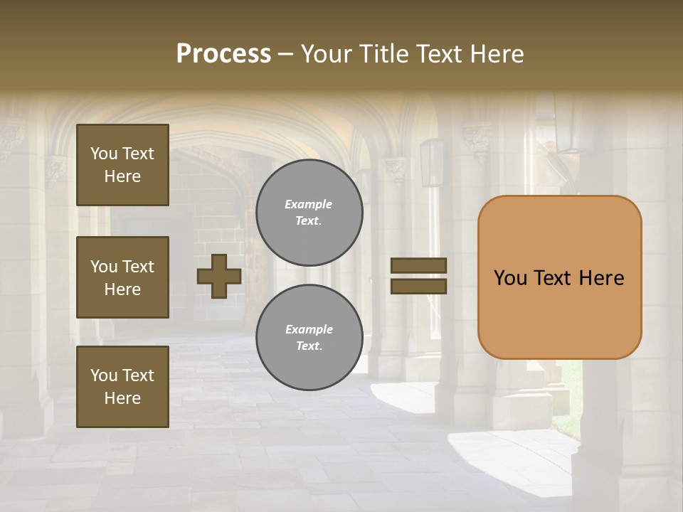 Universits Path Law PowerPoint Template