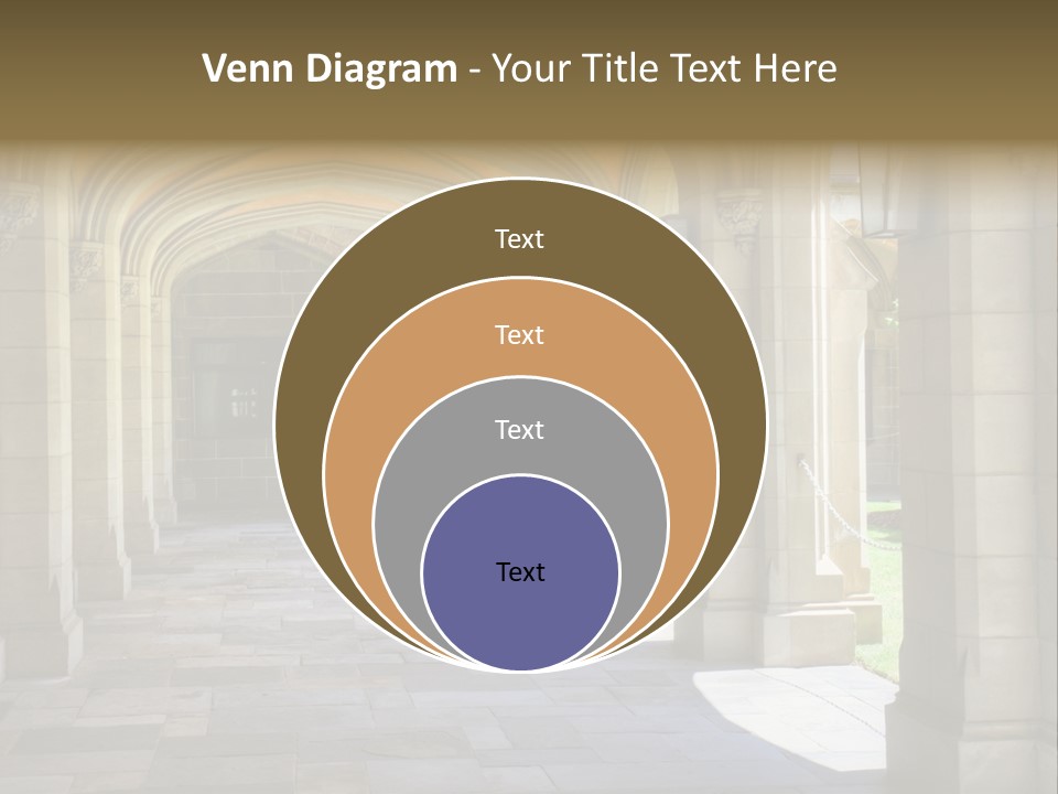 Universits Path Law PowerPoint Template
