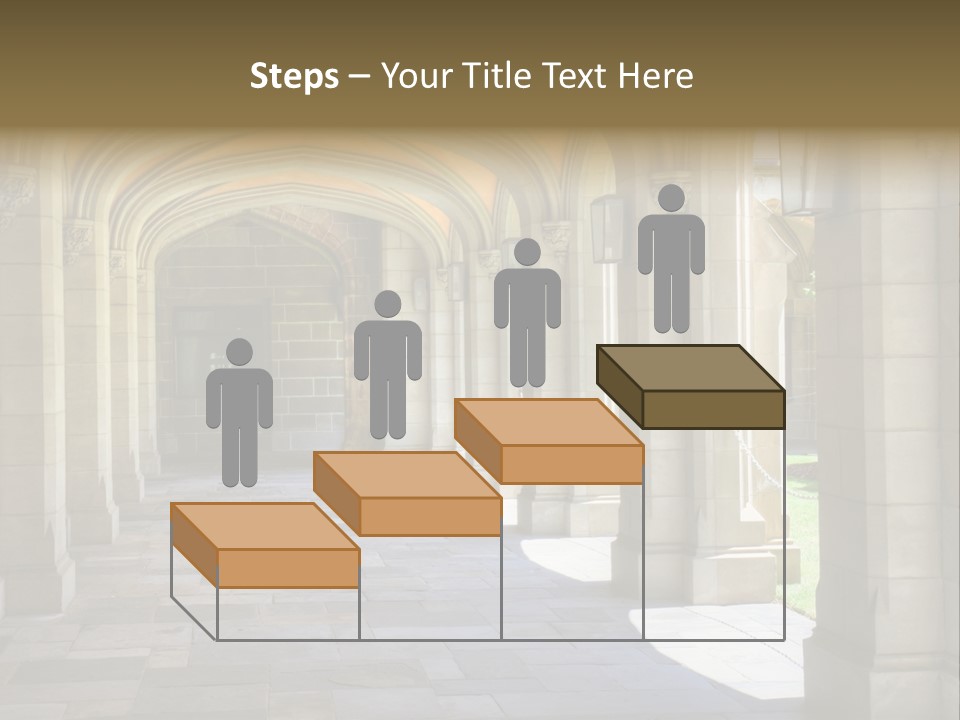 Universits Path Law PowerPoint Template
