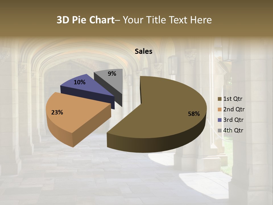 Universits Path Law PowerPoint Template