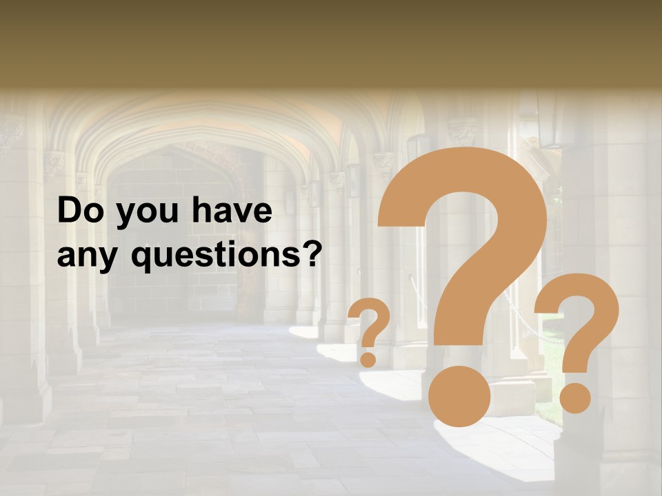 Universits Path Law PowerPoint Template