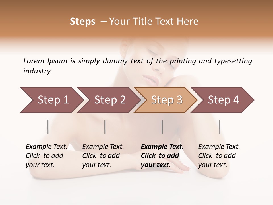 Resting Attractive Treatment PowerPoint Template