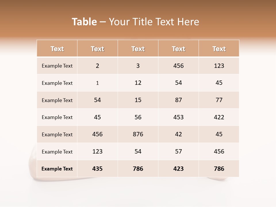 Resting Attractive Treatment PowerPoint Template