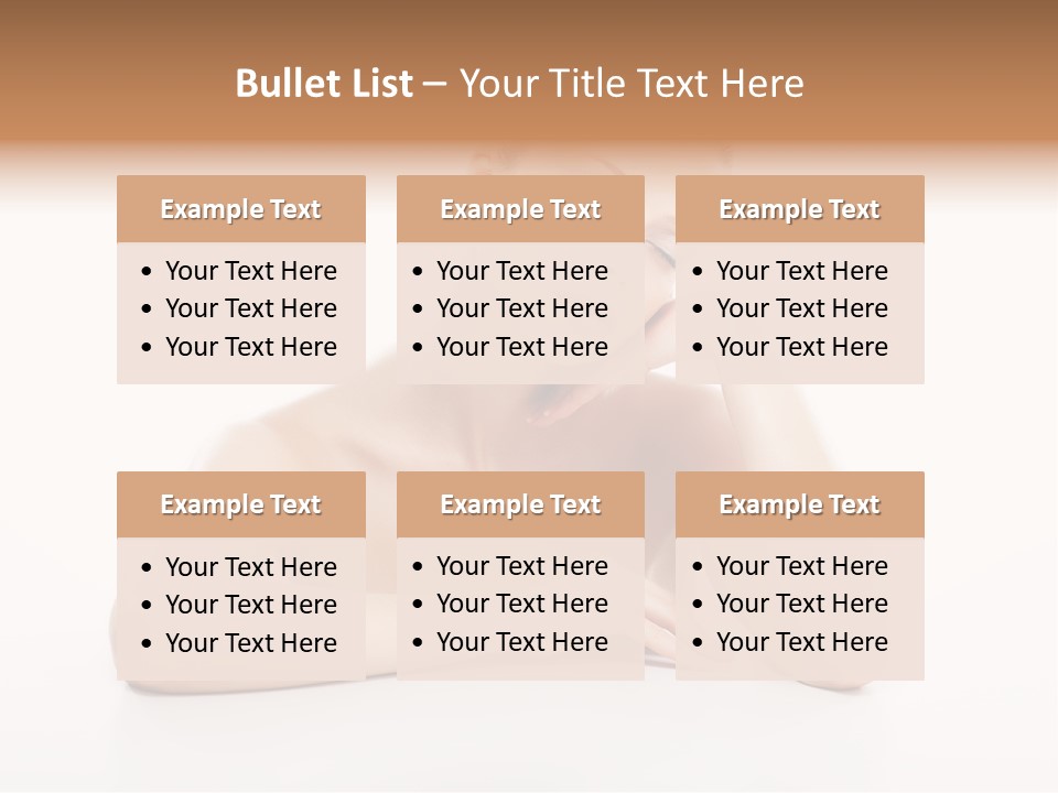 Resting Attractive Treatment PowerPoint Template