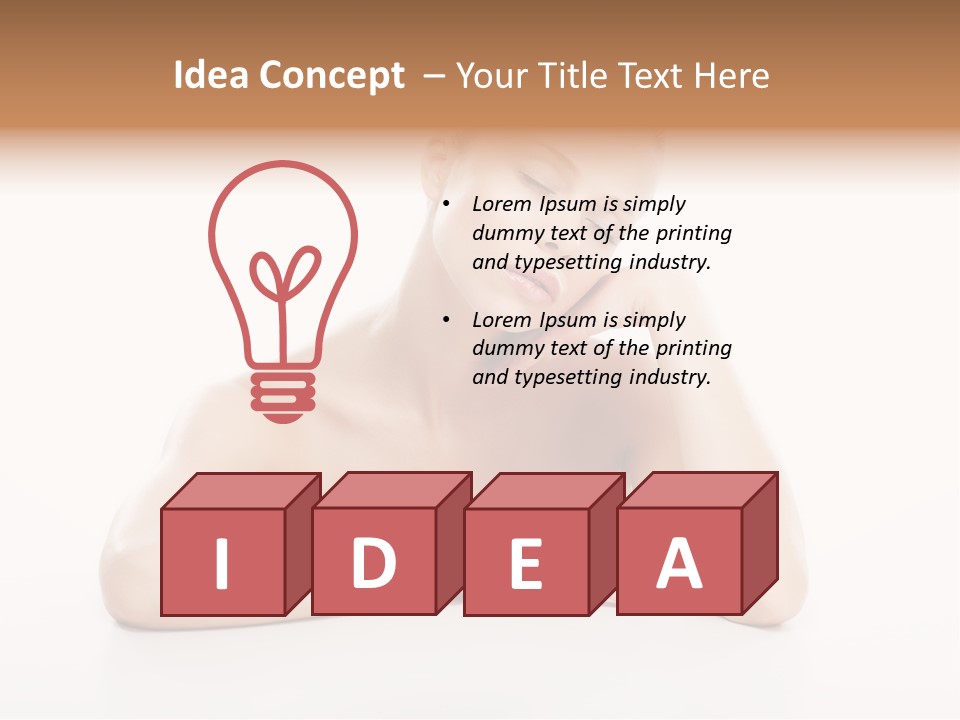 Resting Attractive Treatment PowerPoint Template