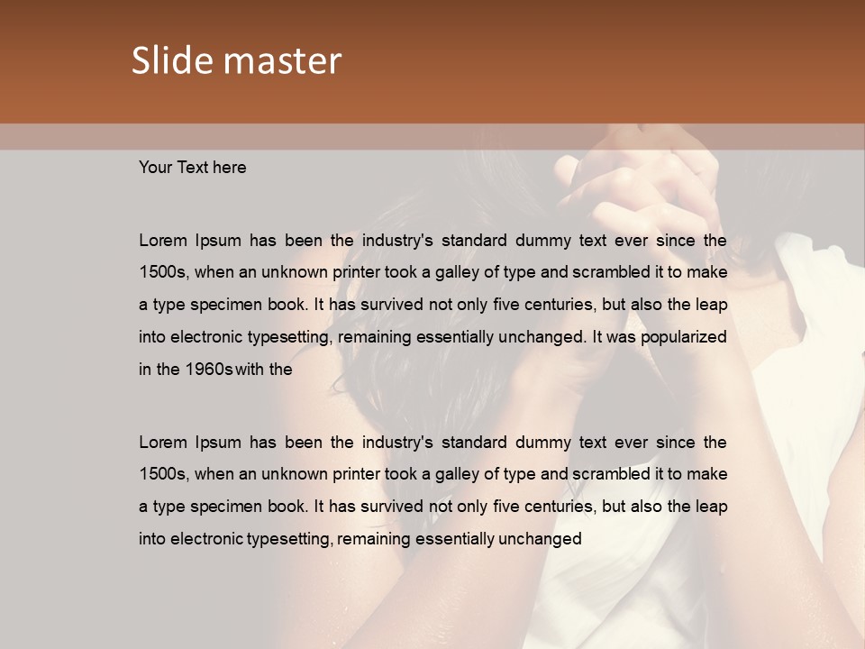 Sensuality One Dance PowerPoint Template