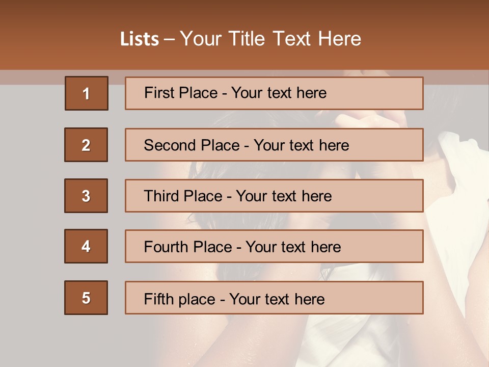 Sensuality One Dance PowerPoint Template