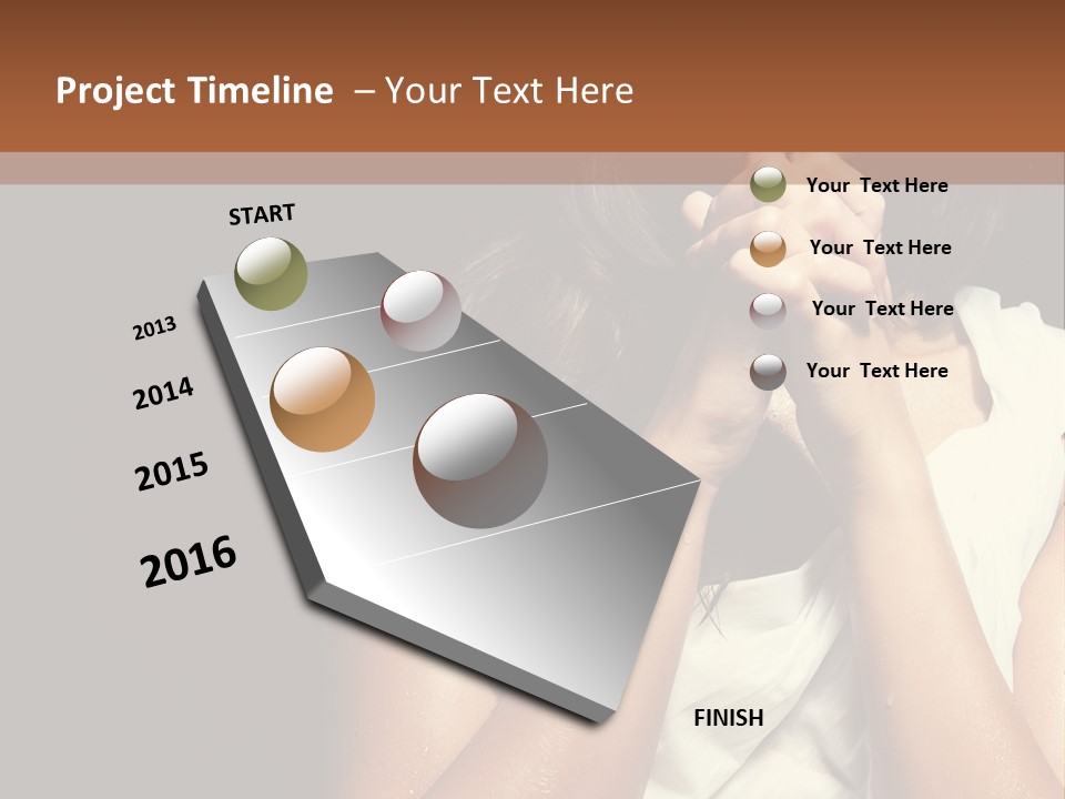 Sensuality One Dance PowerPoint Template