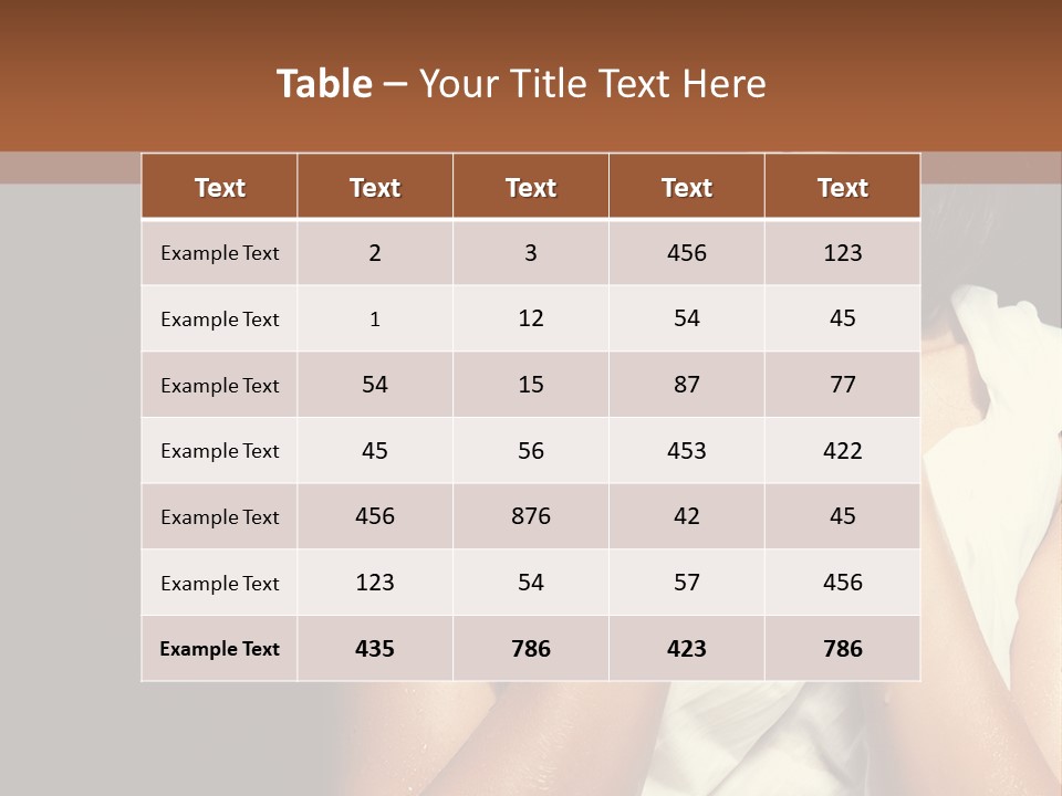 Sensuality One Dance PowerPoint Template