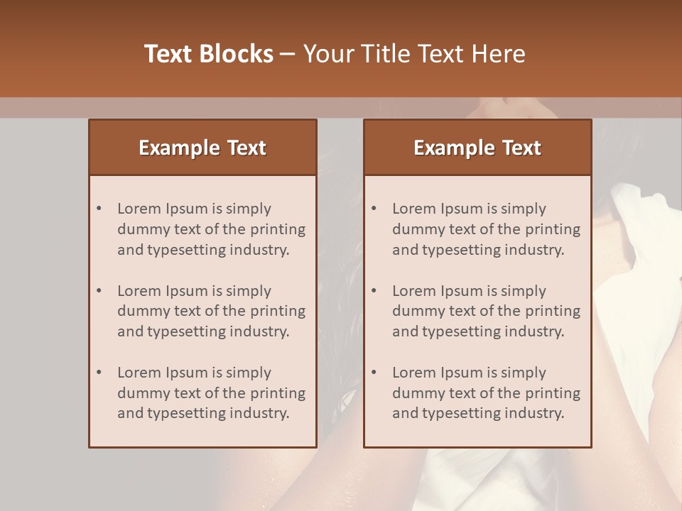 Sensuality One Dance PowerPoint Template